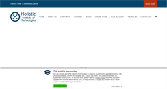Desktop Screenshot of holistic.edu.mt